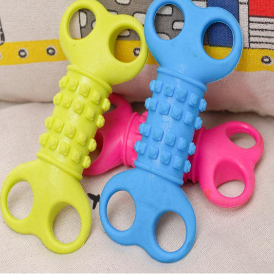 Durable Eco-Friendly Dog Bone Biting Toy